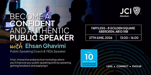 Become a Confident and Authentic Public Speaker