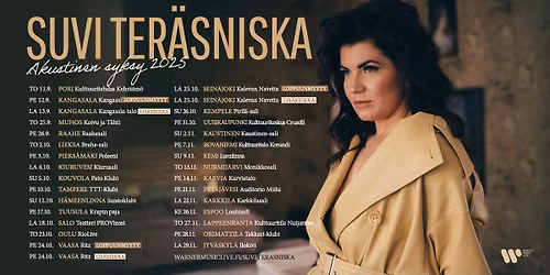 Suvi Ter\u00e4sniska @Ilokivi Venue