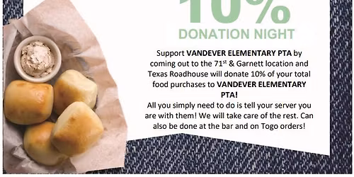 Texas Roadhouse Dine Out Night