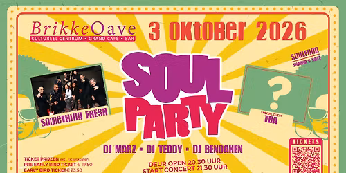 Soul Party \u2013 live: Something Fresh!
