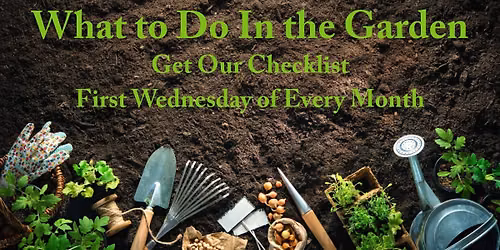 Pop-Up Class: What to Do in the Garden