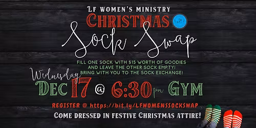LF Women's Ministry Christmas Sock Swap
