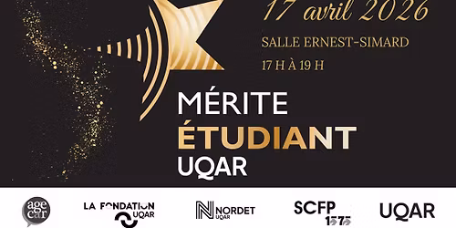 M\u00e9rite \u00e9tudiant UQAR