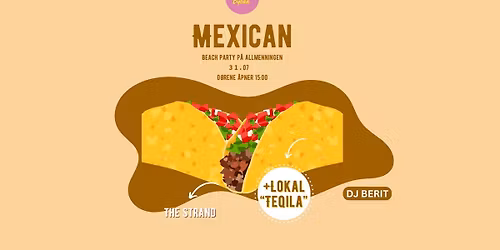 Fiesta del Allmenningenbybad - Margarita, Taco, Salsa, Elote, Pinata