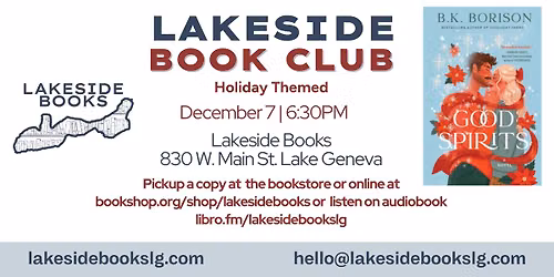 December Holiday Themed Book Club