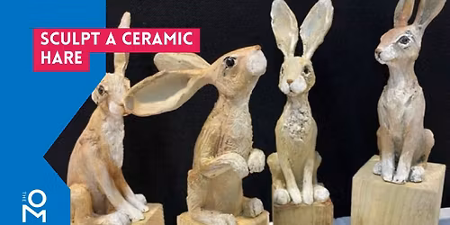 Sculpt a ceramic hare