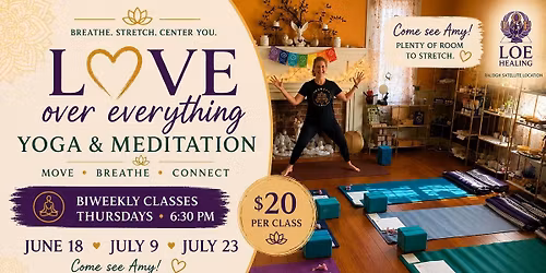 Love Over Everything Yoga & Meditation - Raleigh 