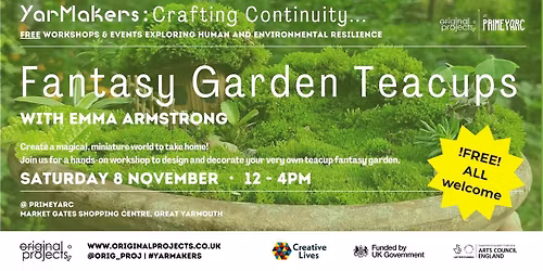 Fantasy Garden Teacups - with Emma Armstrong