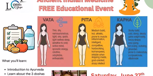 What is Ayurveda? \ud83d\udc9a FREE Educational Event \ud83c\udf3f Ancient Indian Medicine