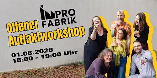Offener Auftaktworkshop