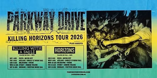 Parkway Drive - Horizons Anniversary Tour 2026