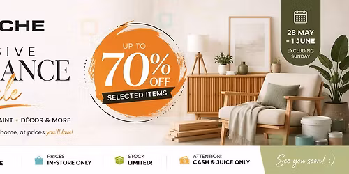 Massive Clearance Sales