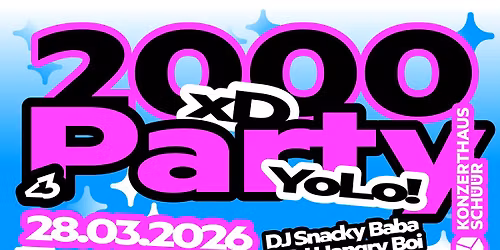 2000er Party w\/ DJ Snacky Baba & DJ Hangry Boi