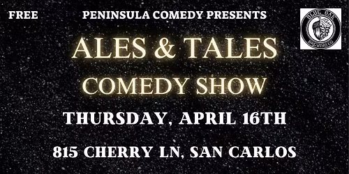 Stand-Up Comedy Showcase: "Ales & Tales" @Blue Oak Brewing Co