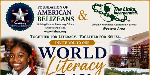 FUNDATION OF AMERICAN BELIZEANS WORLD LITERACY DAY FUNDRAISER