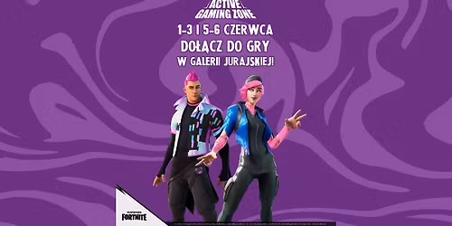 STREFA GAMINGOWA FORTNITE W GALERII JURAJSKIEJ!