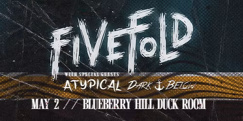 Fall On Me Release Show - Fivefold at Blueberry Hill Duck Room
