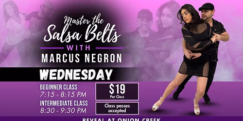 Master the Salsa Belt with Marcus