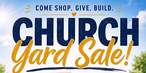 Church Yard Sale