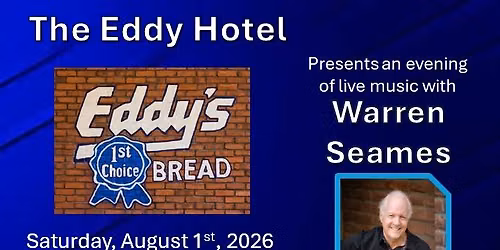 Warren Seames at the Eddy Hotel