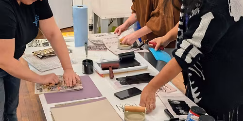 Gel Printing Workshop with Artist-in-Residence Nicki Fortunati-Warren