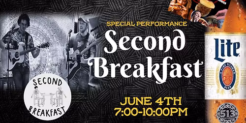 Screwballs Thirsty Thursday welcomes the return of Second Breakfast!