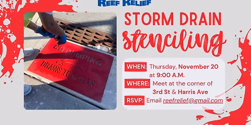 Storm Drain Stenciling 