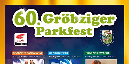 60. Gr\u00f6bziger Parkfest