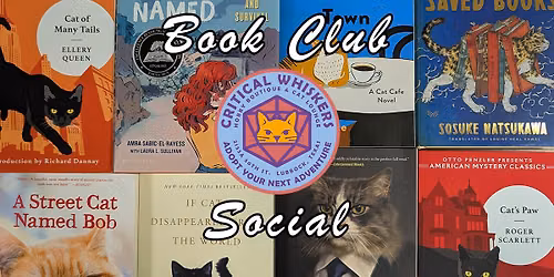 Book Club Social at Critical Whiskers