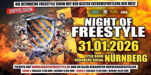 Night of Freestyle 2026 | N\u00fcrnberg - Show 1