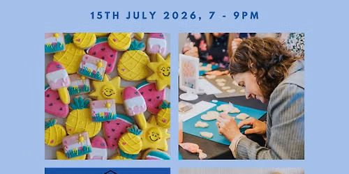 July Biscuit Decorating for Adults @ the HUB Cafe