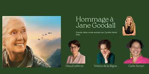 Table ronde hommage \u00e0 Jane Goodall