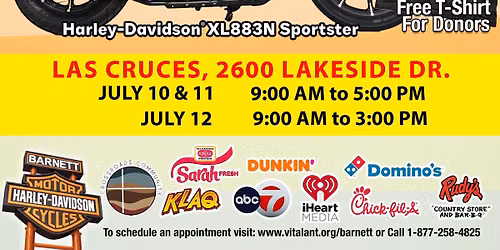 Main Blood Drive July 9-12