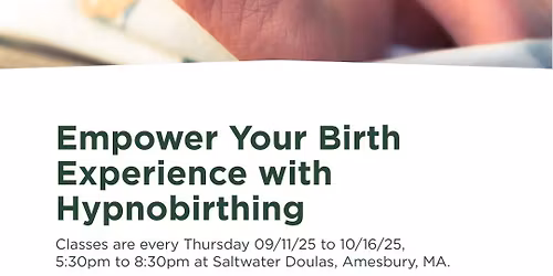 Hypnobabies Hypnobirthing Class Series