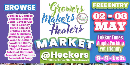 Growers Makers Healers Market @ Heckers