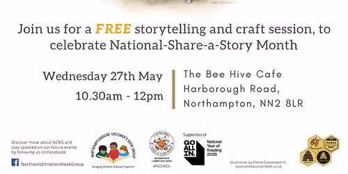 FREE Storytelling & Crafts event \ud83c\udfa8\ud83d\udcda