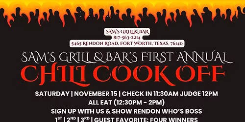 Chili Cook Off