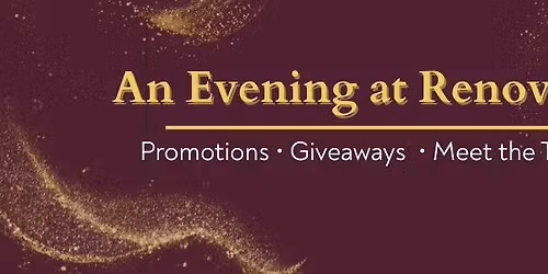 An Evening at Renovar\u00e9:   Fall Open House