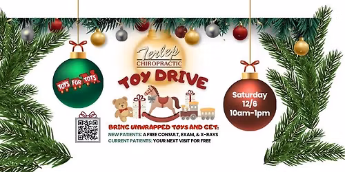 Terlep Chiropractic's Annual Toys For Tots Event
