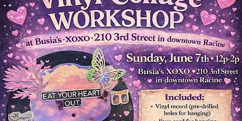 Vinyl Collage Workshop