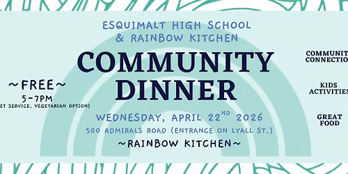 Community Family Dinner @ Rainbow Kitchen