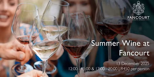 Summer Wine at Fancourt