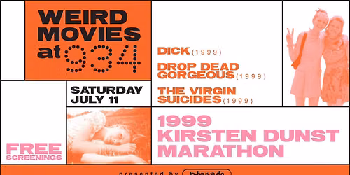 FREE Movie Screening: 1999 Kirsten Dunst Marathon