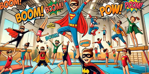 WEEK 5 2026 SUMMER CAMP SUPERHEROS - July 6-10; 9am-3pm