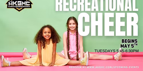 Recreational Cheer Session (5-Weeks) Starts