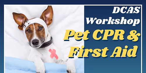 Pet First Aid and CPR Workshop