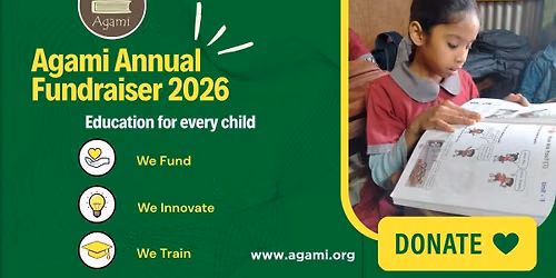 Save the Date - Agami 2026 Annual Fundraiser