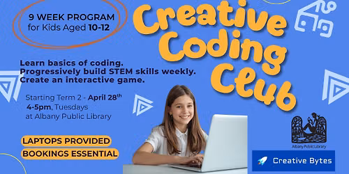 Creative Coding Club - Term 2