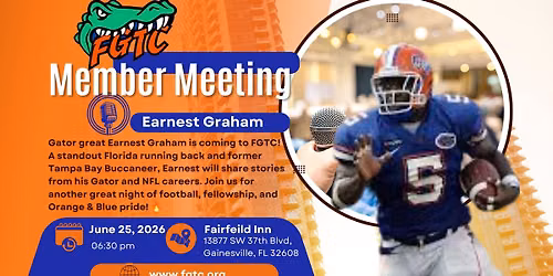 FGTC Member Meeting: Earnest Graham