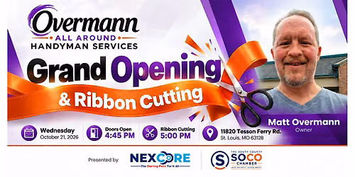 Overmann All Around Grand Opening Presented by The SOCO Chamber